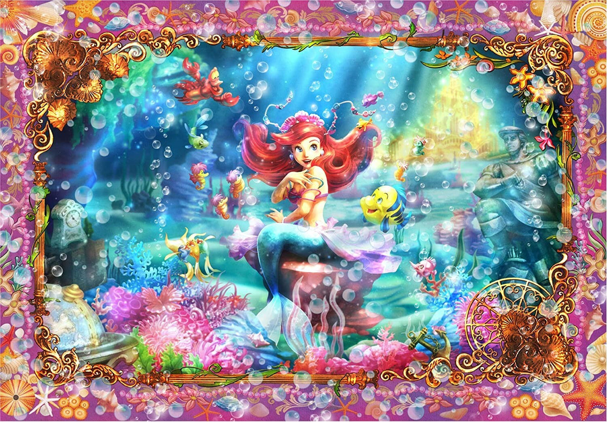 Tenyo Puzzle 500pc - Disney The Little Mermaid - Ariel The Beautiful Mermaid