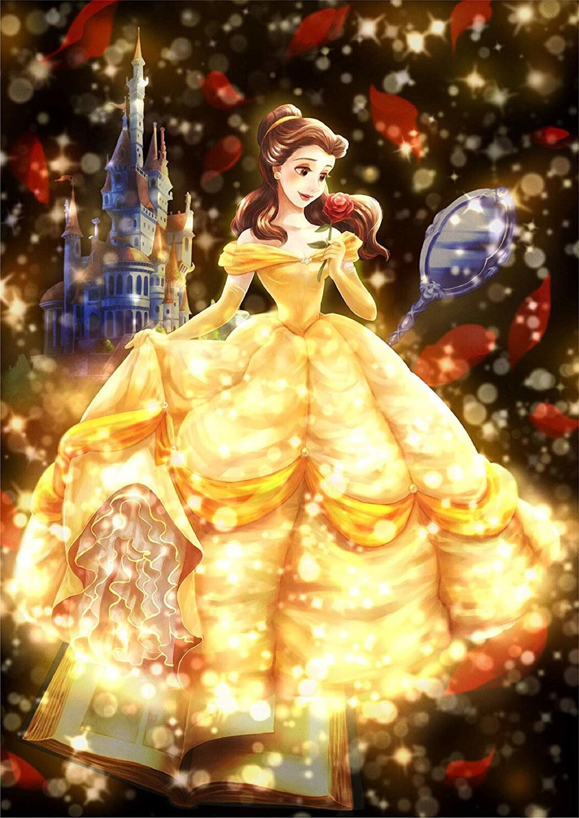 Tenyo Puzzle 266pc - Disney Beauty & the Beast - Belle's Shining Love Story