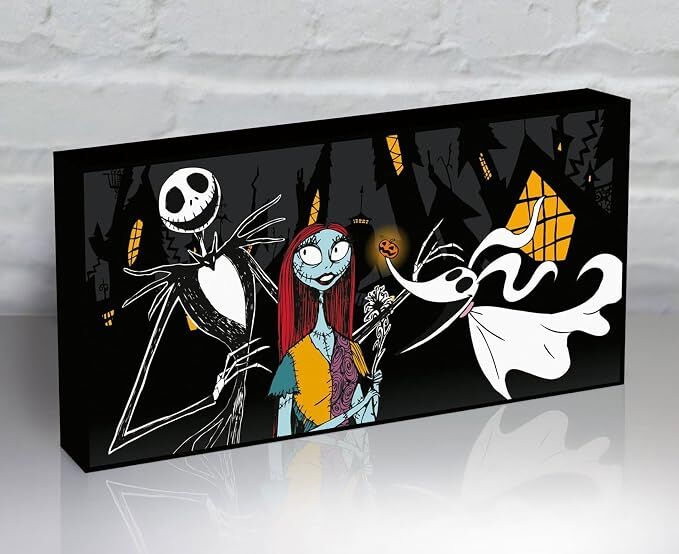 Impact Merch - Disney The Nightmare Before Christmas Light Up Canvas