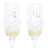 Wedding Champagne Flute Set by Splosh - Mr & Mrs