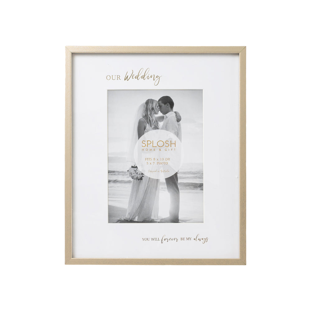 Wedding Frame by Splosh - Our Wedding 5x7inch