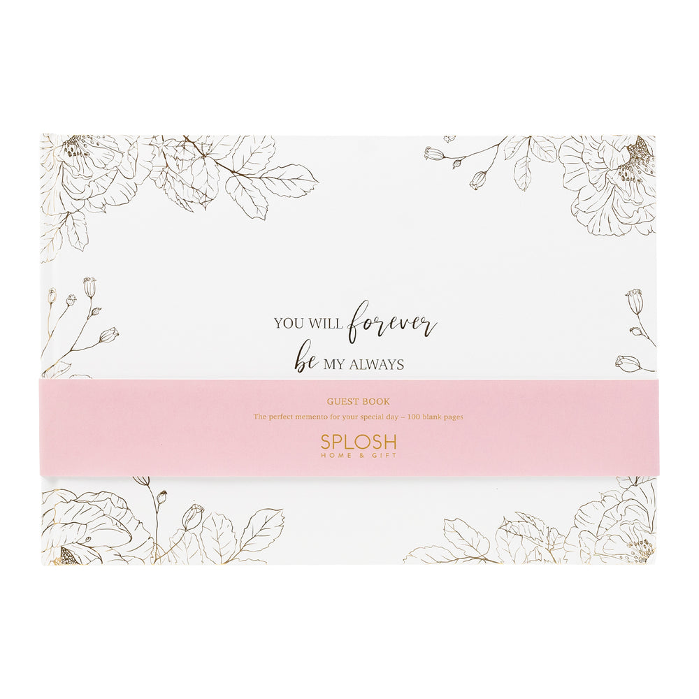 Wedding Forever Guest Book by Splosh
