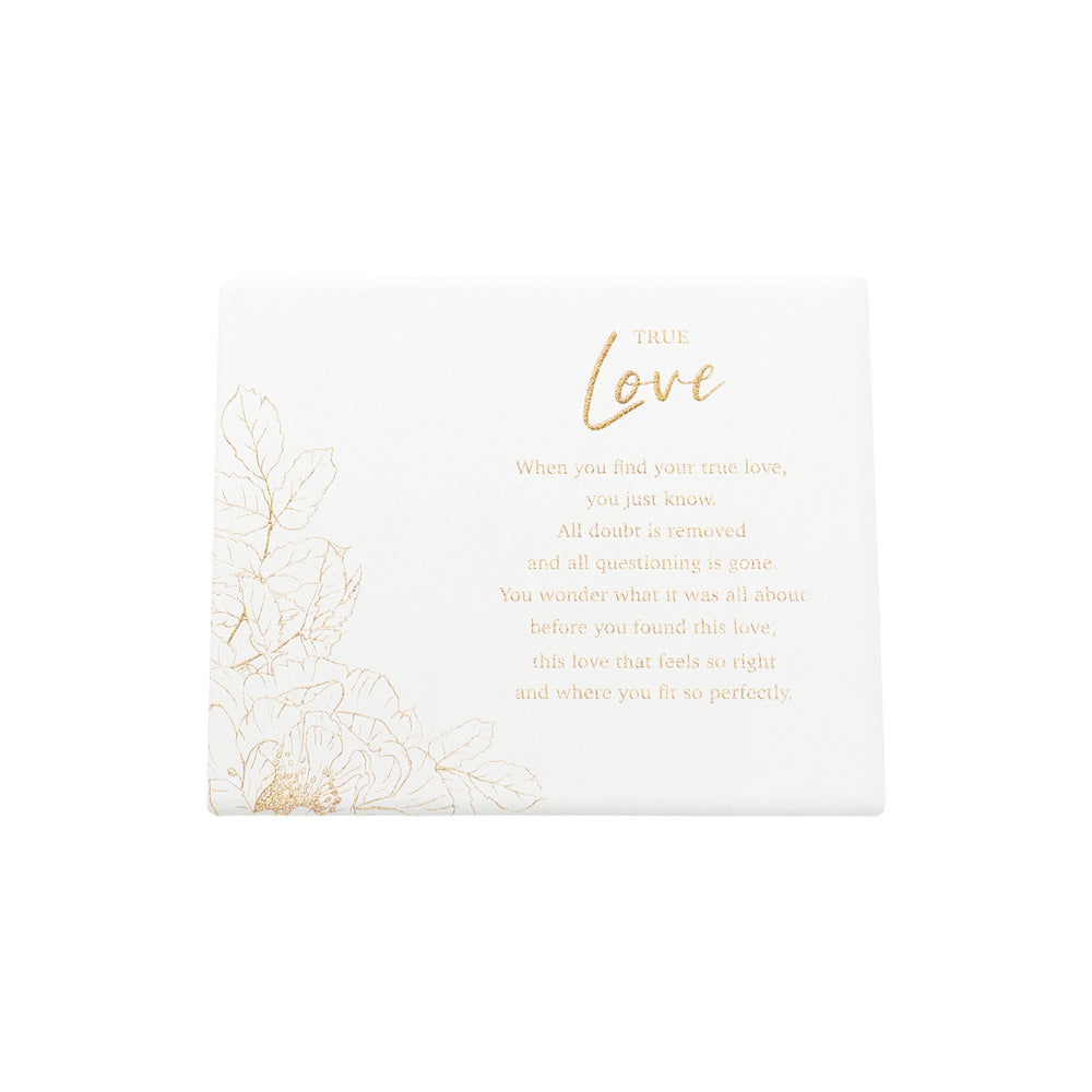Wedding True Love Plaque by Splosh