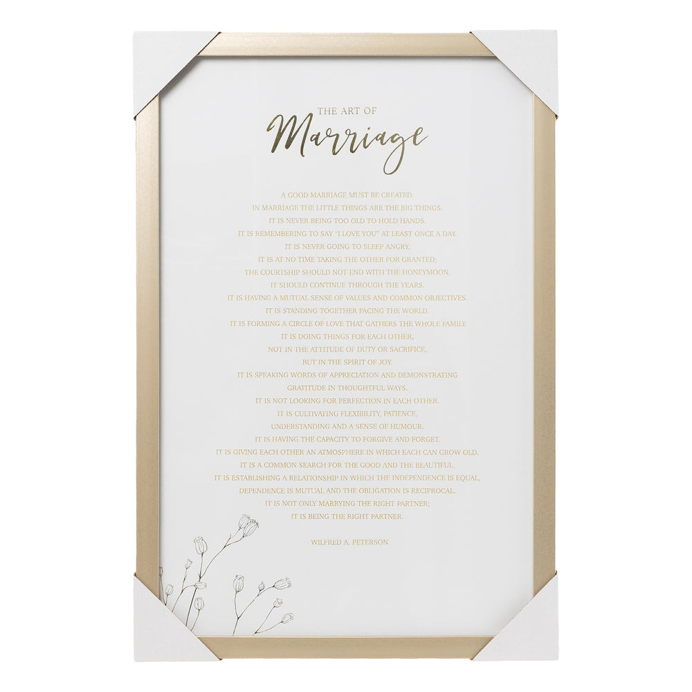 Wedding Marriage Framed Print by Splosh