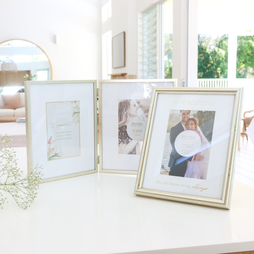Splosh Wedding & Anniversary - 5x7 Double Frame