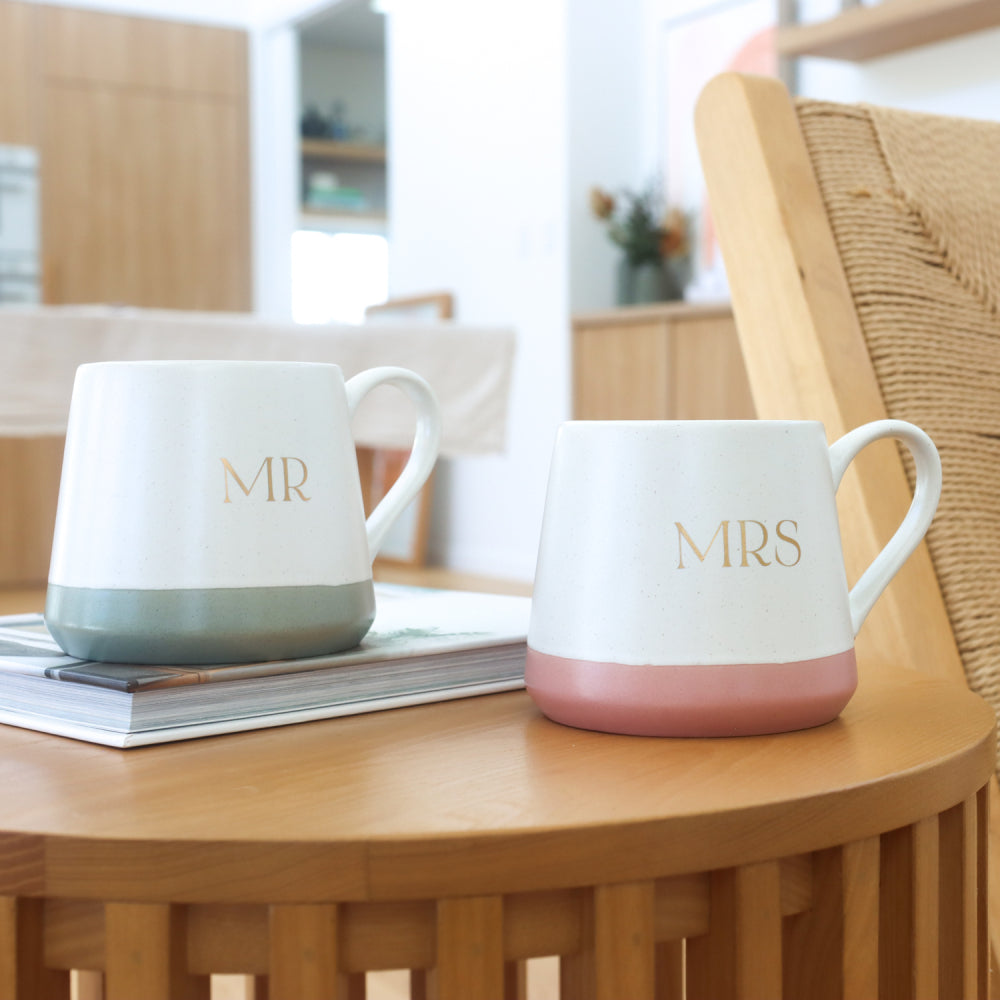 Splosh Wedding & Anniversary - Mr & Mrs Mug Set