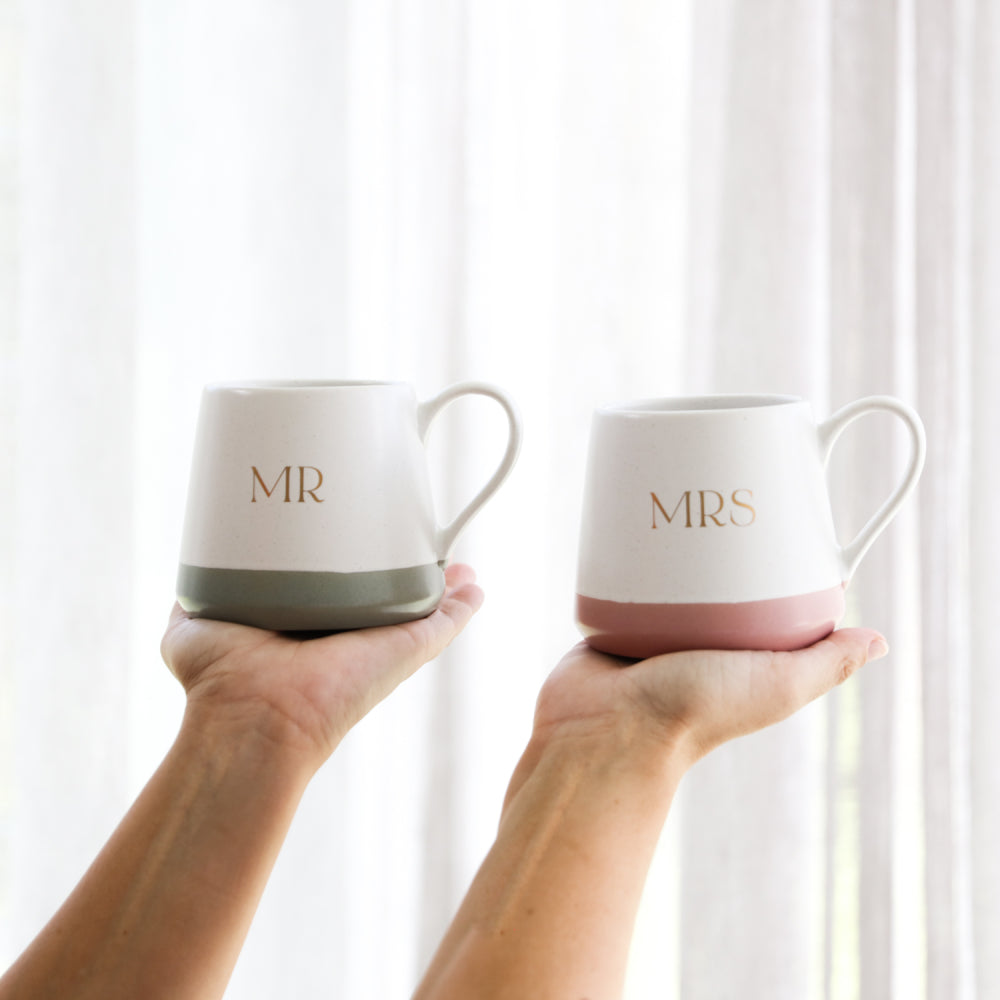 Splosh Wedding & Anniversary - Mr & Mrs Mug Set