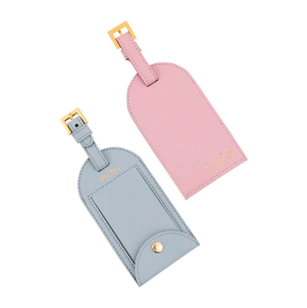 Splosh Wedding & Anniversary - Mr & Mrs Luggage Tag Set