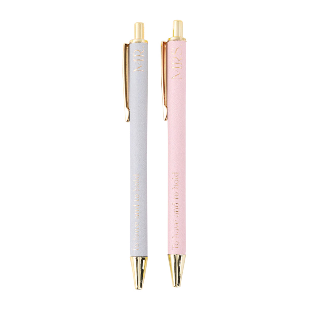 Splosh Wedding & Anniversary - Mr & Mrs Pen Set
