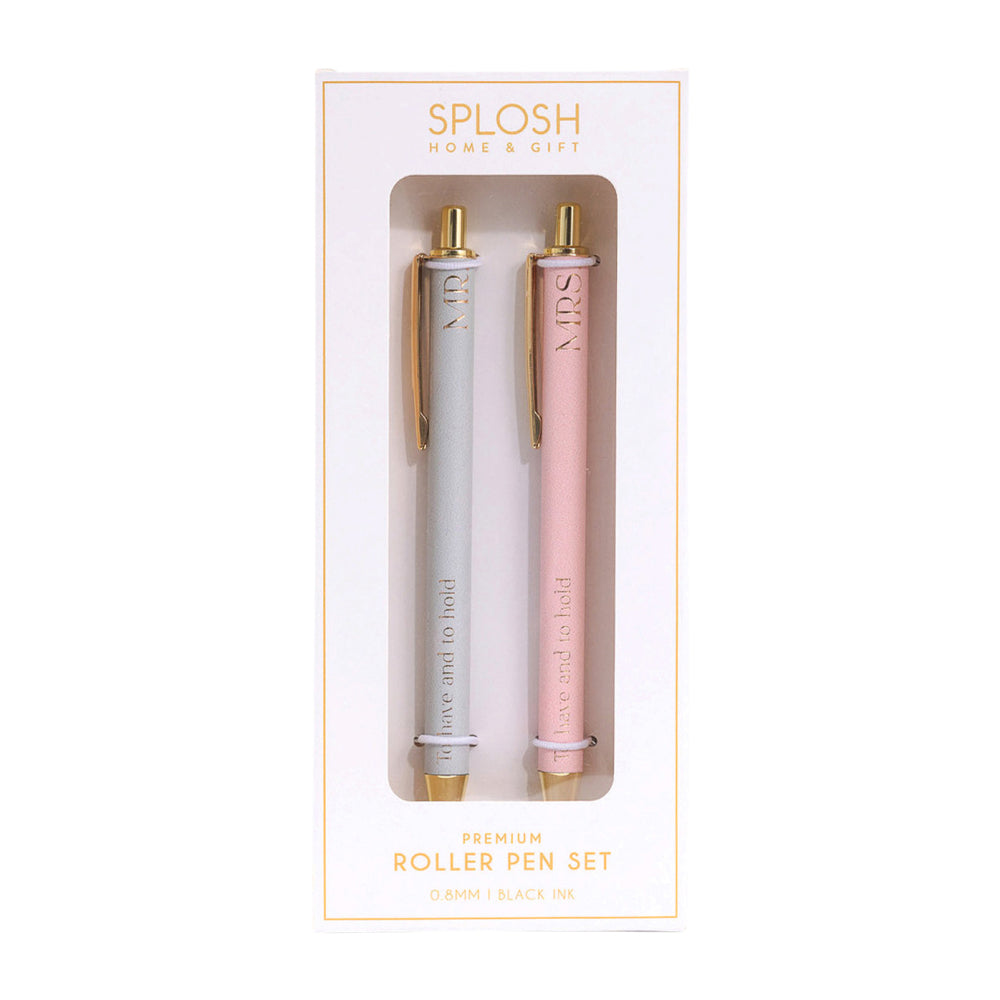 Splosh Wedding & Anniversary - Mr & Mrs Pen Set