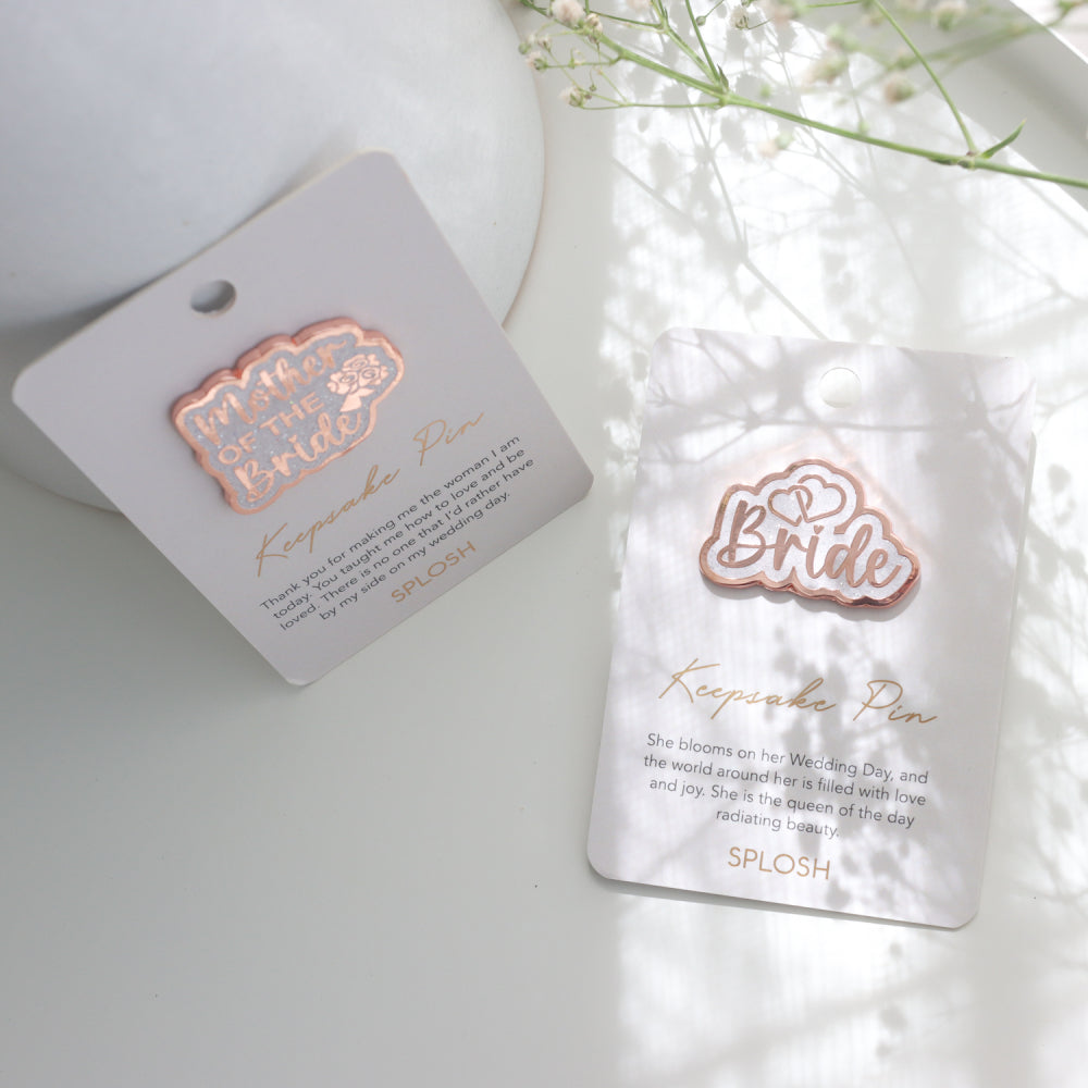 Splosh Wedding & Anniversary - Bride Keepsake Pin