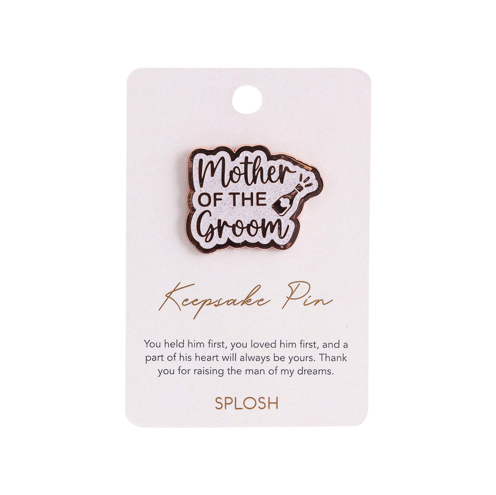 Splosh Wedding & Anniversary - Mother of the Groom Keepsake Pin