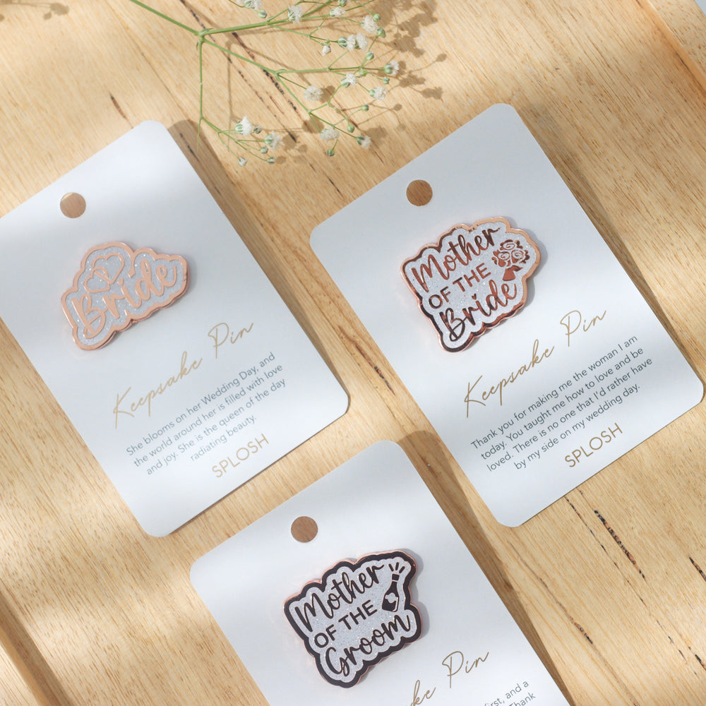 Splosh Wedding & Anniversary - Mother of the Groom Keepsake Pin