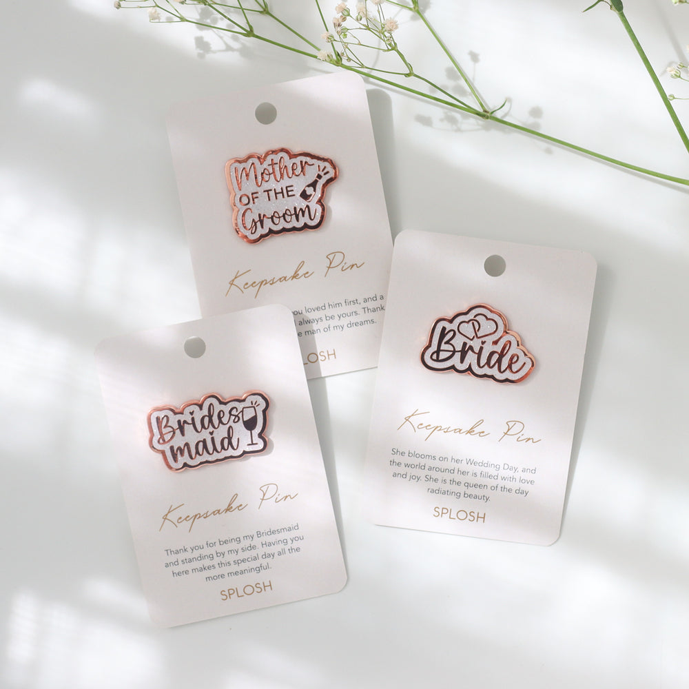 Splosh Wedding & Anniversary - Mother of the Groom Keepsake Pin