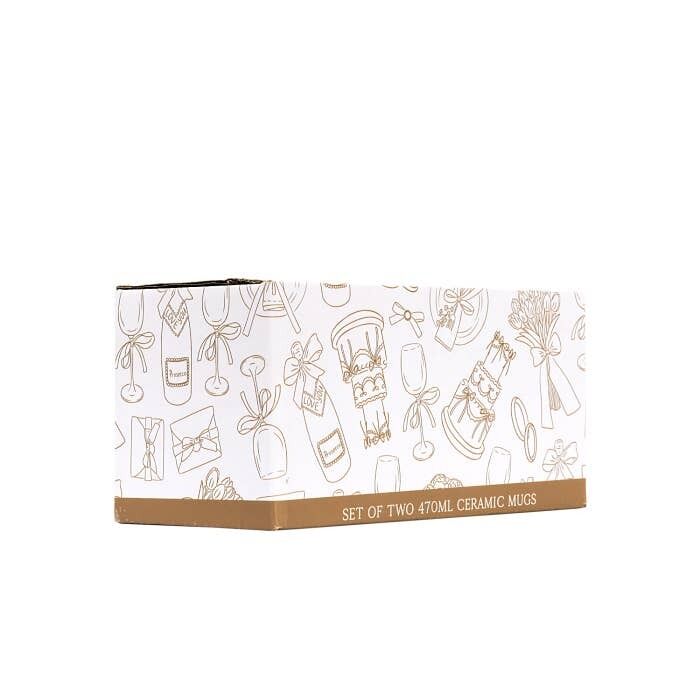 Splosh Wedding & Anniversary - Right Mug Set