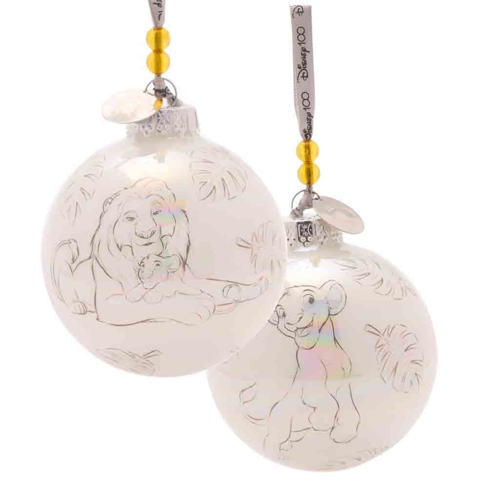 Disney D100 Christmas By Widdop And Co Bauble Set - Classic Characters