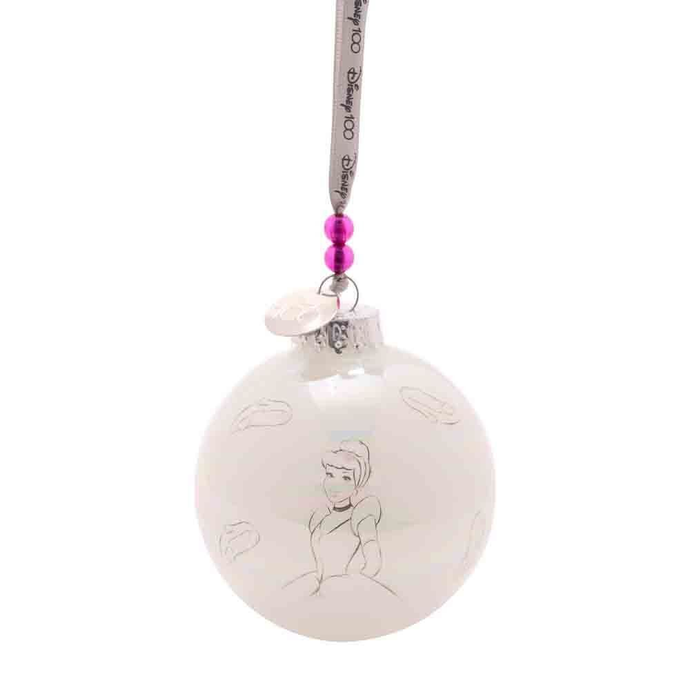 Disney D100 Christmas By Widdop And Co Bauble Set - Princesses