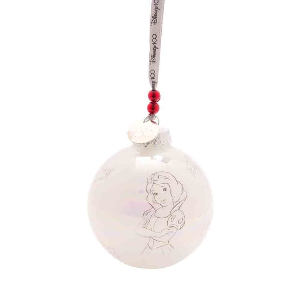 Disney D100 Christmas By Widdop And Co Bauble Set - Princesses