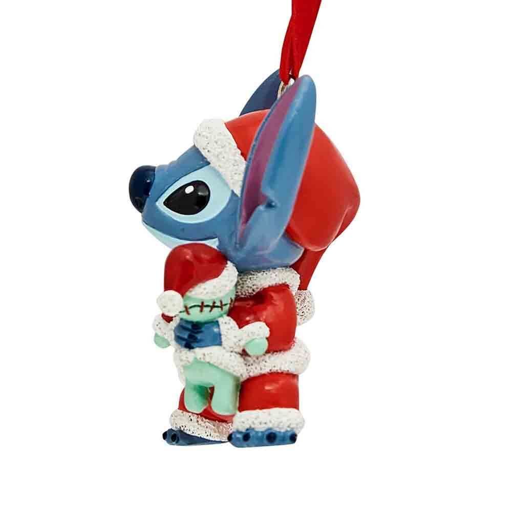 Disney Christmas By Widdop And Co Hanging Ornament - Stitch & Scrump