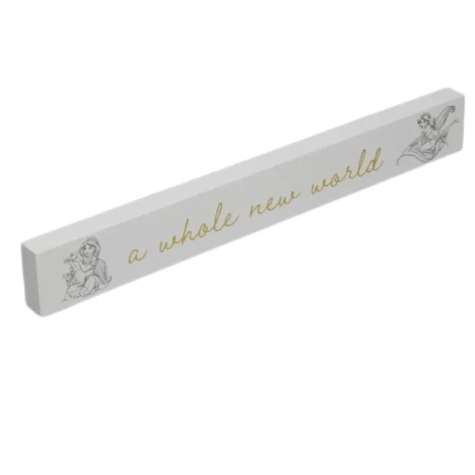 Disney Collectable By Widdop And Co Desk Plaque - Jasmine