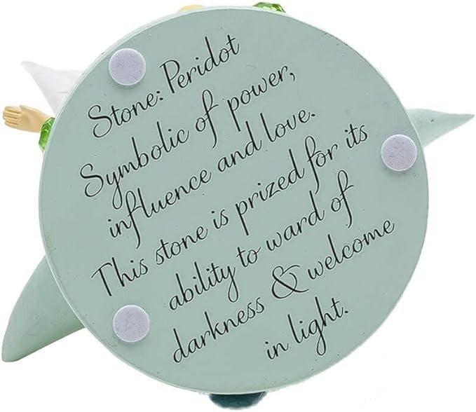 Disney Birthstone Sculpture - Tinkerbell August