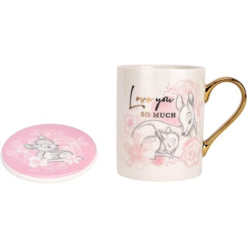 Disney By Widdop And Co Mug & Coaster Set - Bambi Love