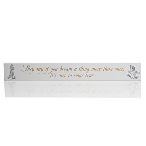 Disney Collectable By Widdop And Co Desk Plaque - Aurora