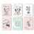Disney Mickey & Minnie By Widdop And Co Milestone Cards: Minnie Mouse Set of 24