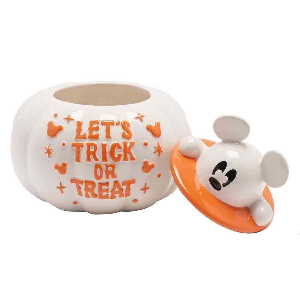 Disney Halloween By Widdop And Co Treat Jar - Mickey Ghost