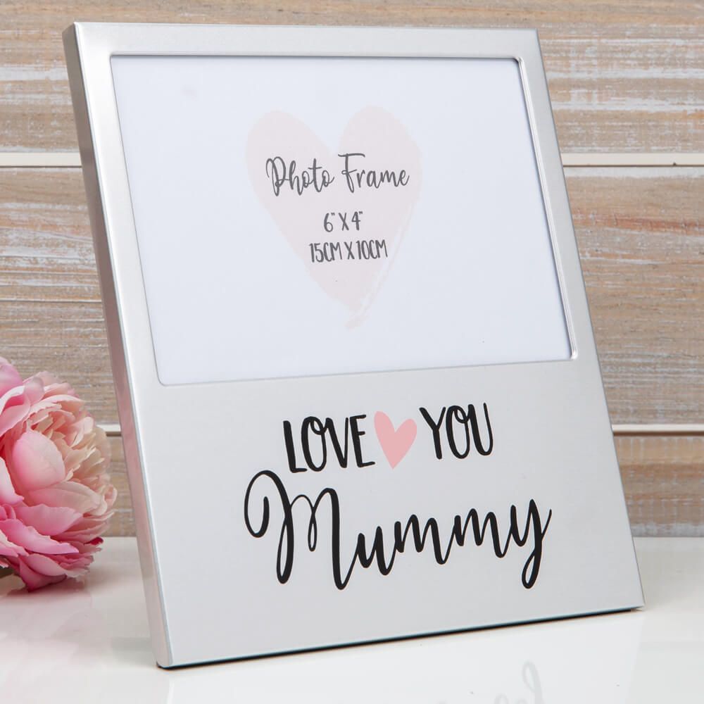 Love You Mummy Aluminium Photo Frame