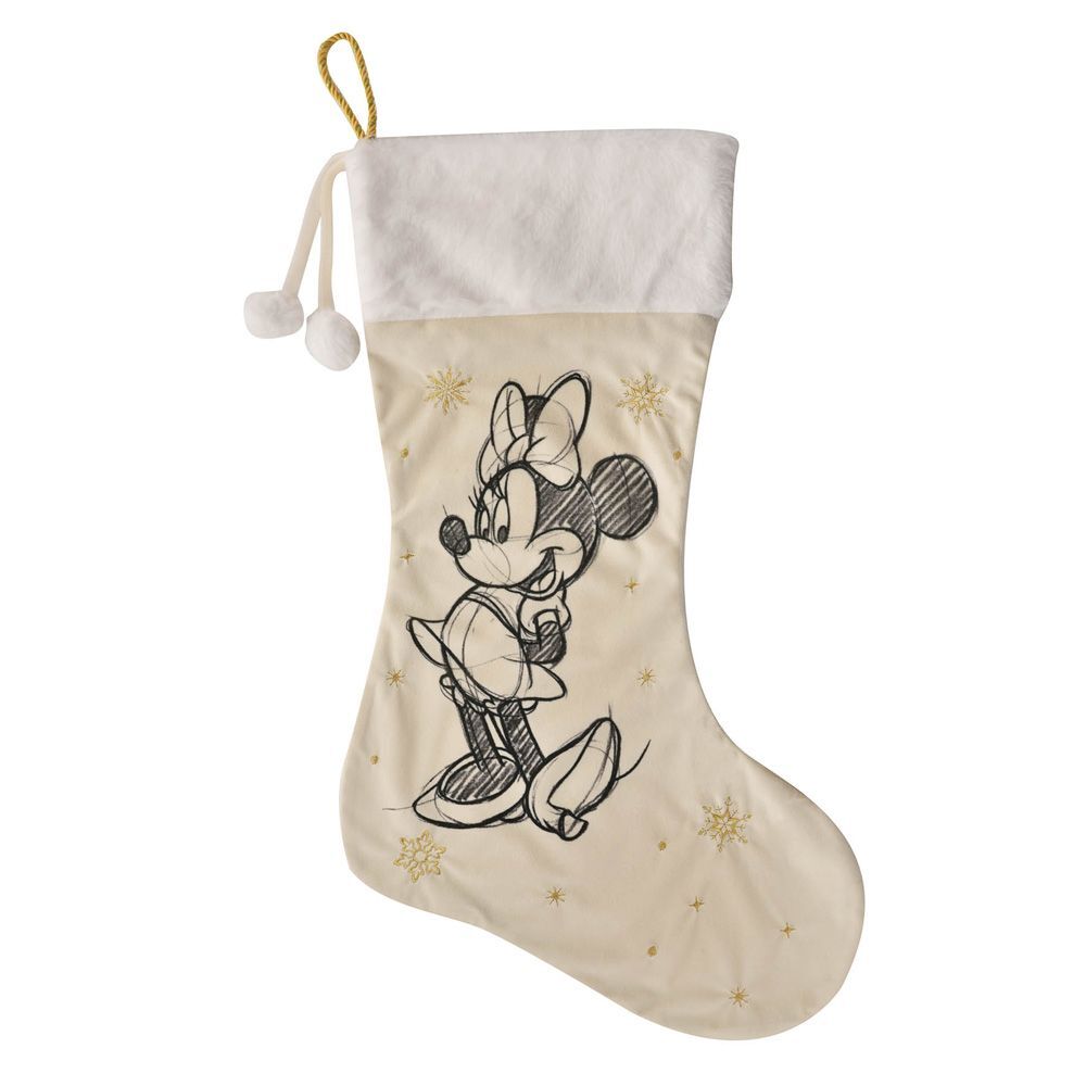 Disney Christmas By Widdop And Co Christmas Stocking - Minnie Mouse