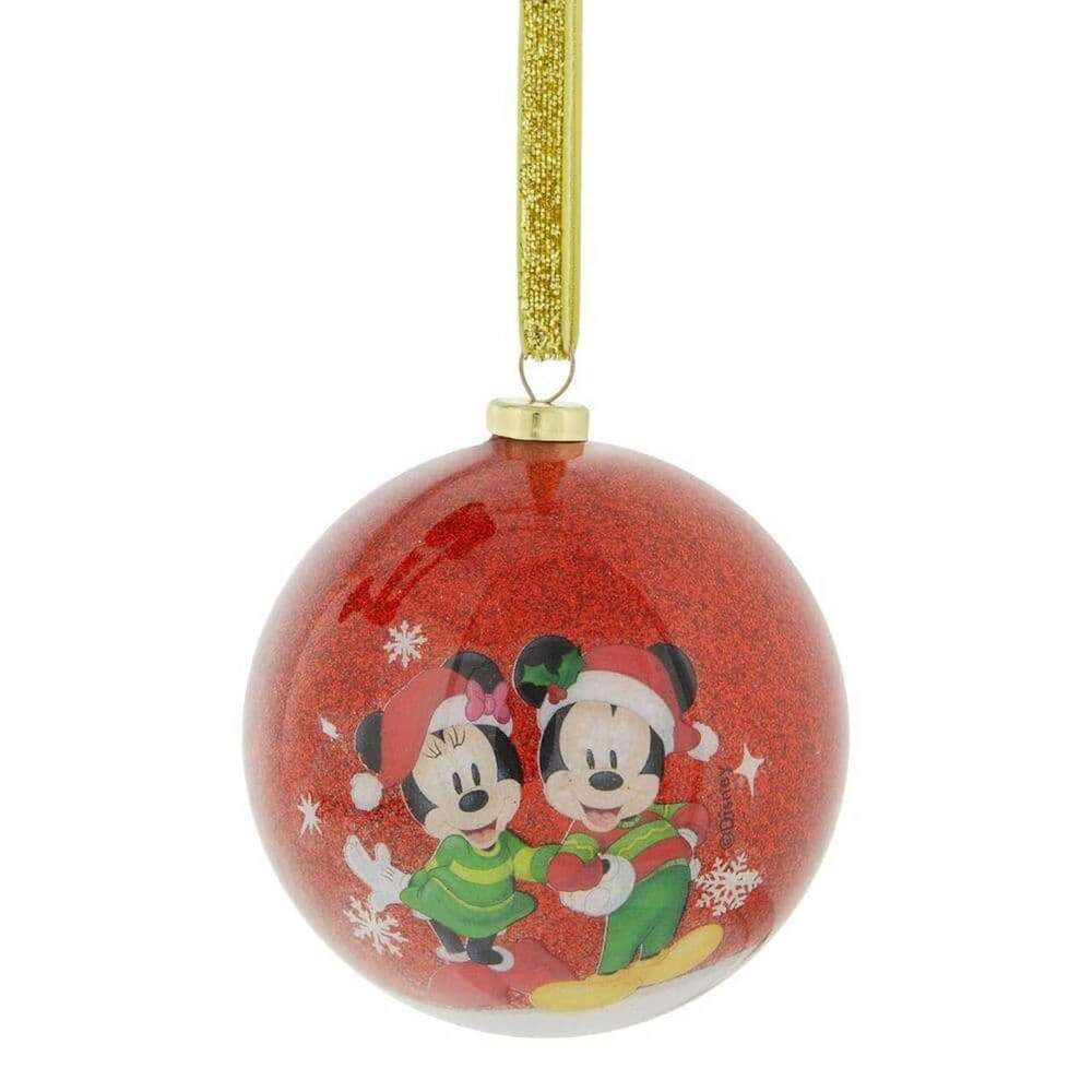 Disney Christmas By Widdop And Co Hanging Ornaments: Mickey & Minnie (Set Of 7)
