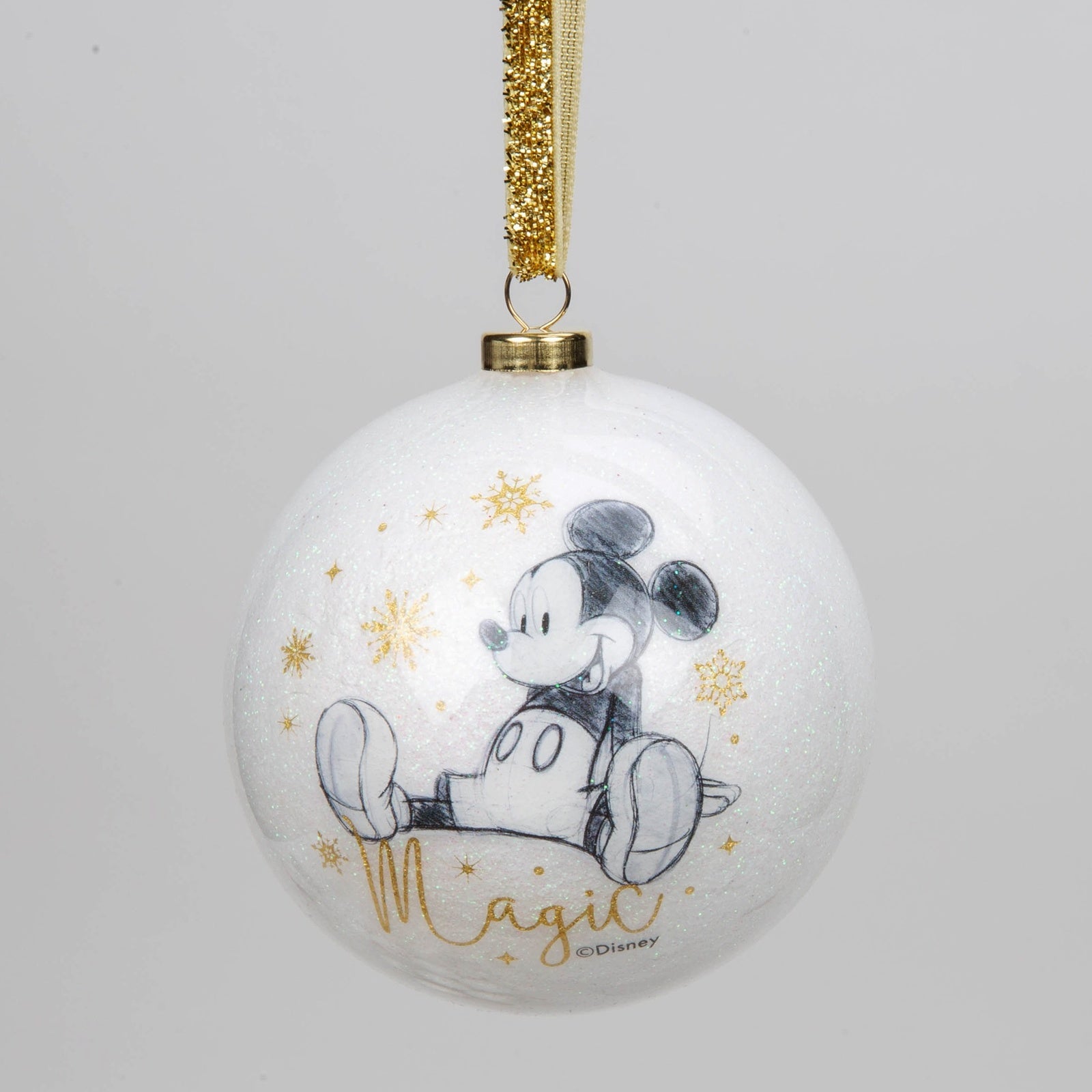 Disney Christmas By Widdop And Co Ceramic Mini Baubles Set Of 15