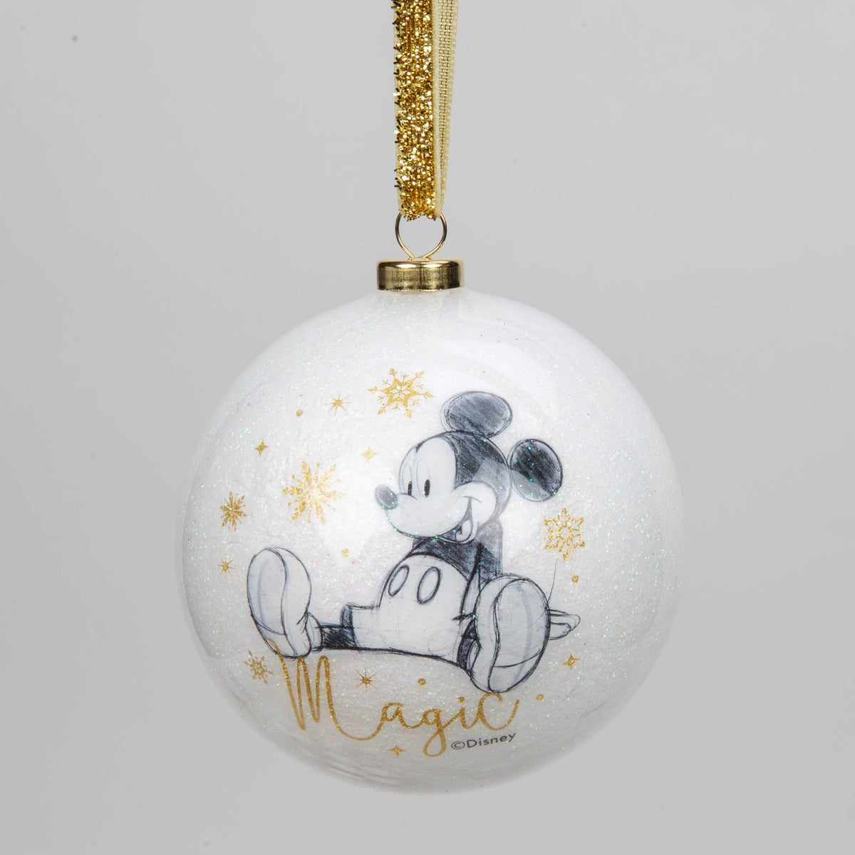 Disney Christmas By Widdop And Co Ceramic Mini Baubles Set Of 15