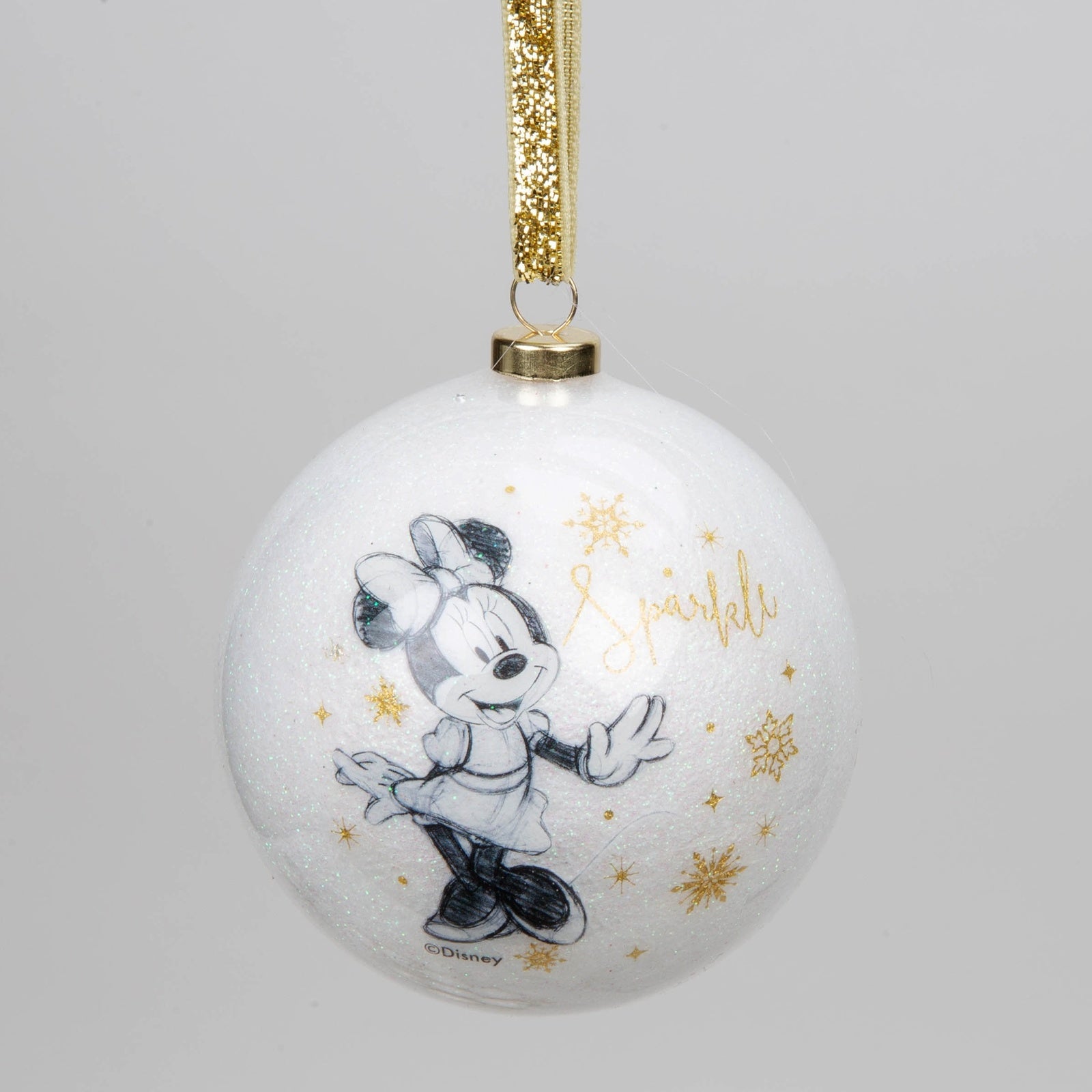 Disney Christmas By Widdop And Co Ceramic Mini Baubles Set Of 15