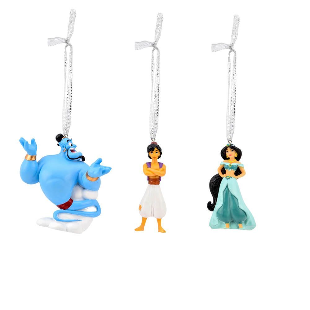 Disney Christmas By Widdop And Co Hanging Ornaments: Aladdin (Set Of 3)