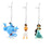 Disney Christmas By Widdop And Co Hanging Ornaments: Aladdin (Set Of 3)