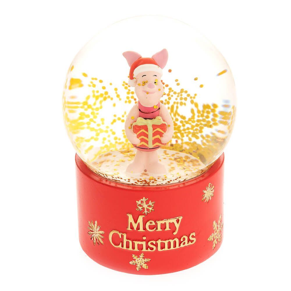 Disney Christmas By Widdop And Co Snowglobe: Piglet 'Merry Christmas'