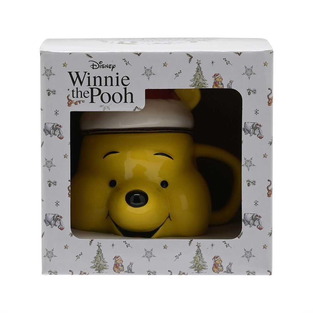 Disney Christmas By Widdop And Co 3D Mug: Pooh