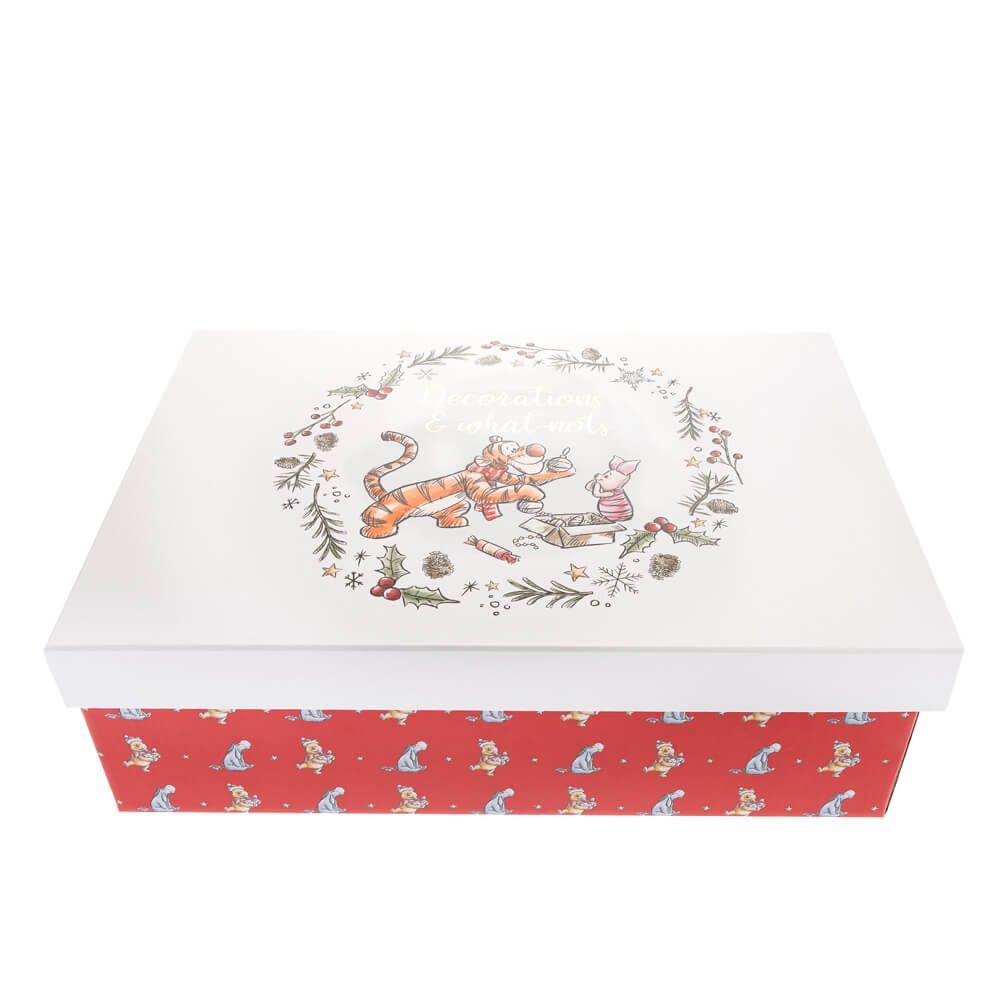 Disney Christmas By Widdop And Co Storage Box: Winnie The Pooh