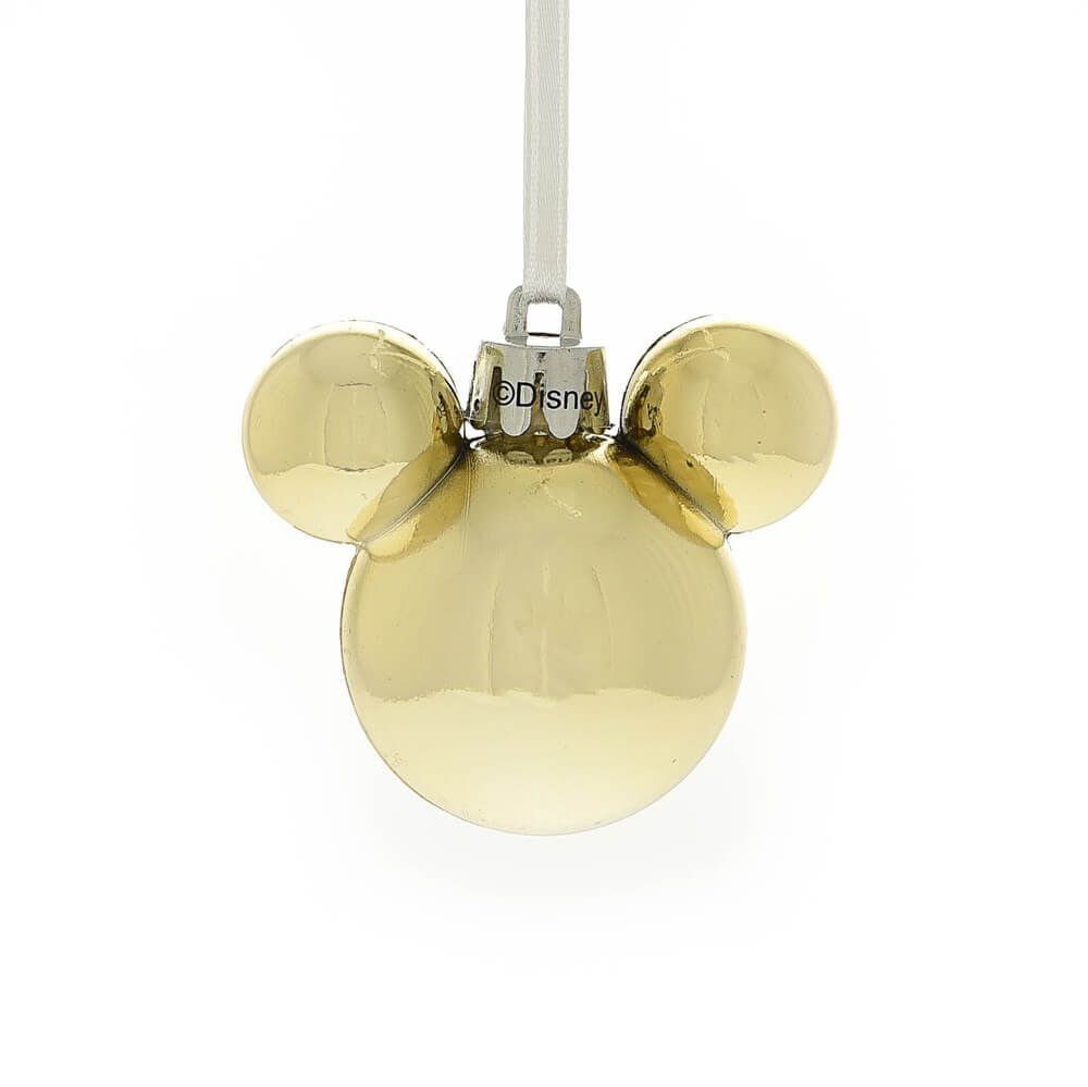 Disney Christmas By Widdop And Co Mini Baubles - Mickey Blush Set Of 12