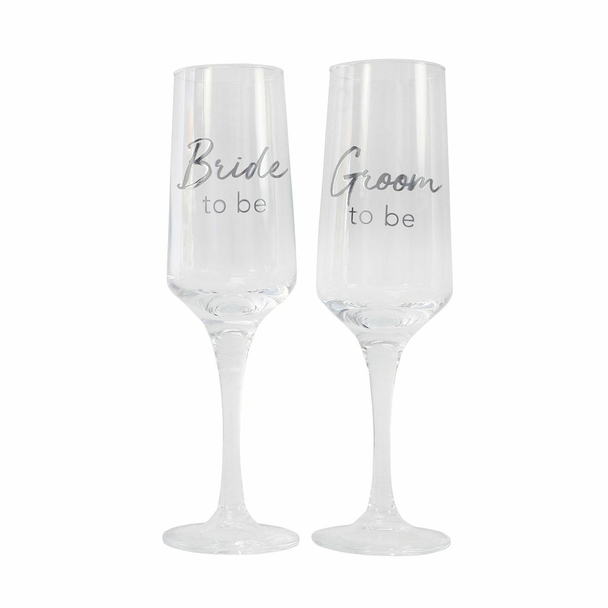 Engagement Bride & Groom To Be Flute Set by Splosh
