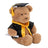 With Heart Graduation Bear With Scroll - Large