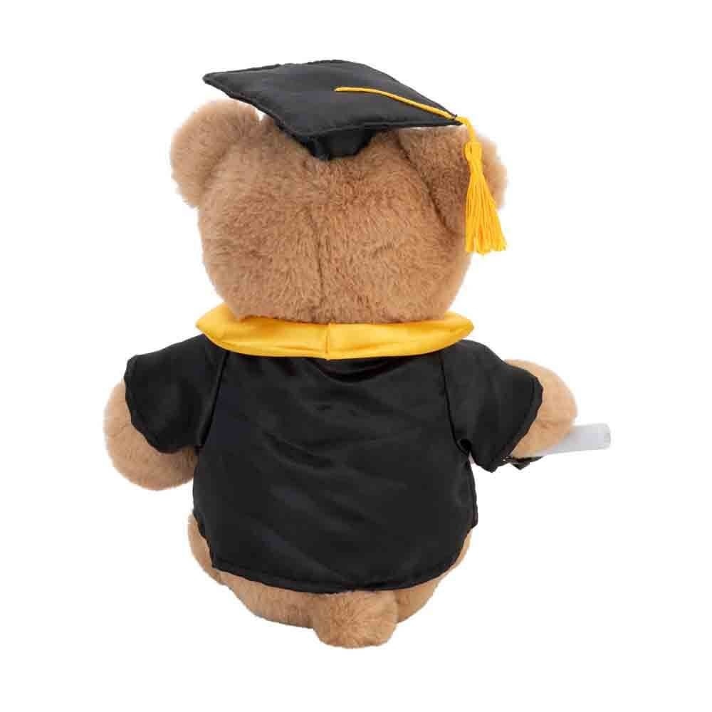 With Heart Graduation Bear With Scroll - Large
