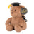 With Heart Graduation Bear With Message Card - Medium