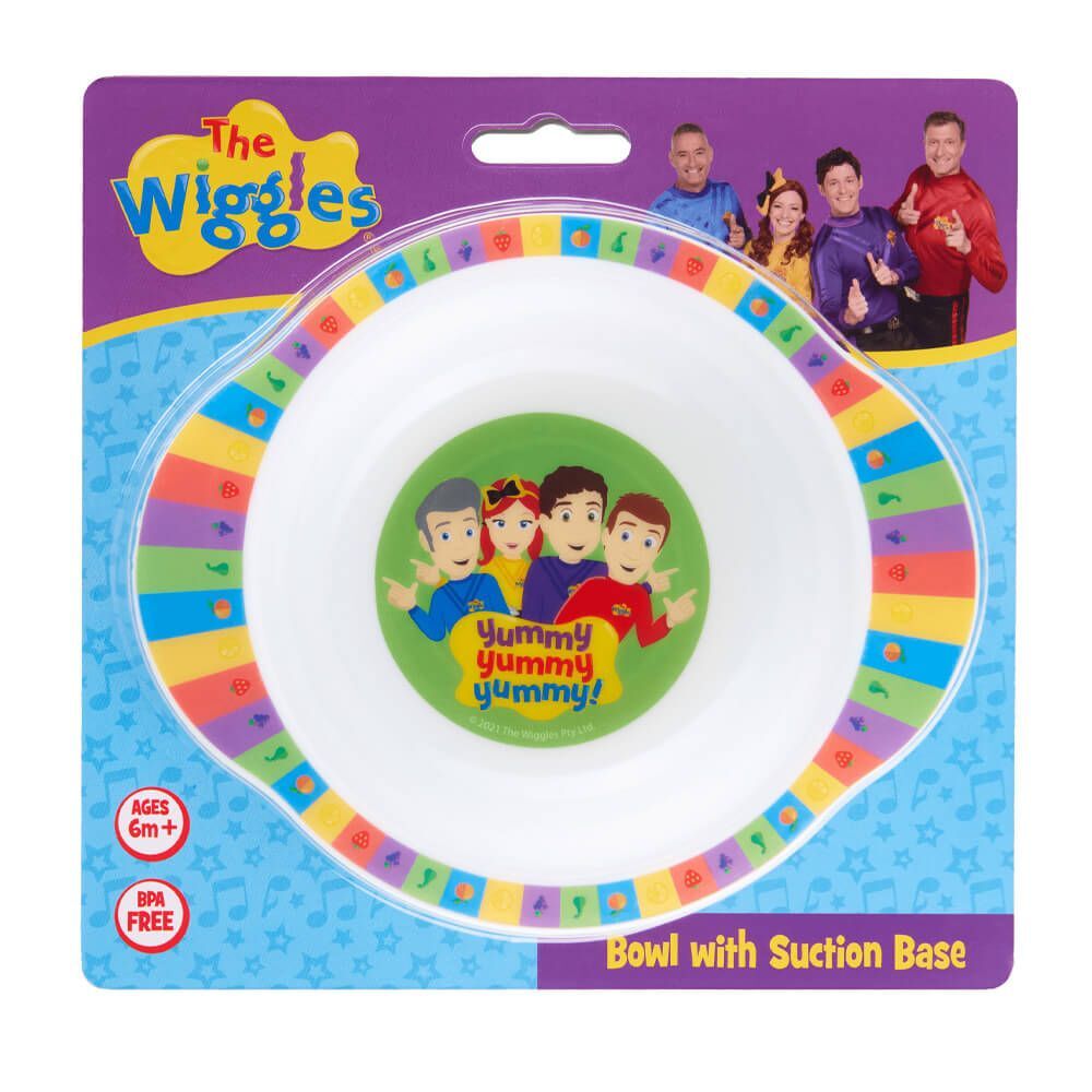 The Wiggles Fruit Salad Bowl With Suction