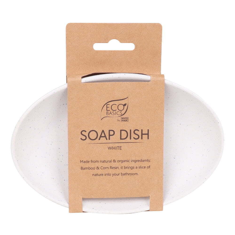 White Magic - Eco Basics Soap Dish White