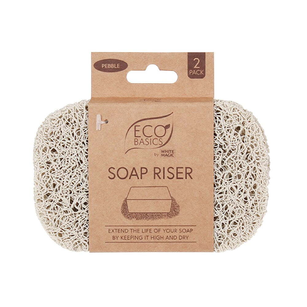 White Magic - Eco Basics Soap Riser Pebble