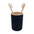 White Magic - Eco Basics Toothbrush Caddy Black