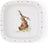 Royal Worcester Wrendale Square Dish - Harebells